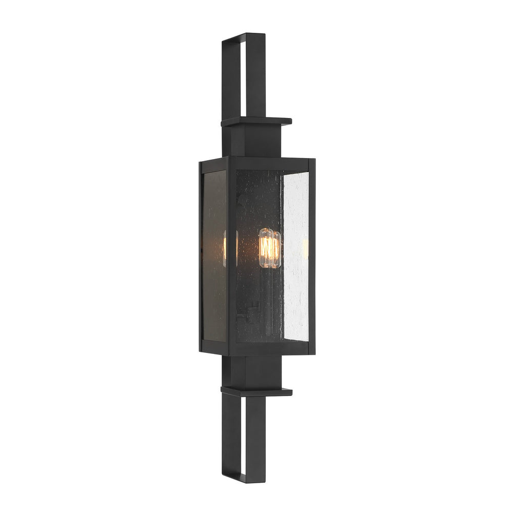 Savoy House Canada - Three Light Outdoor Wall Lantern - Ascott - Matte Black- Union Lighting Luminaires Decor