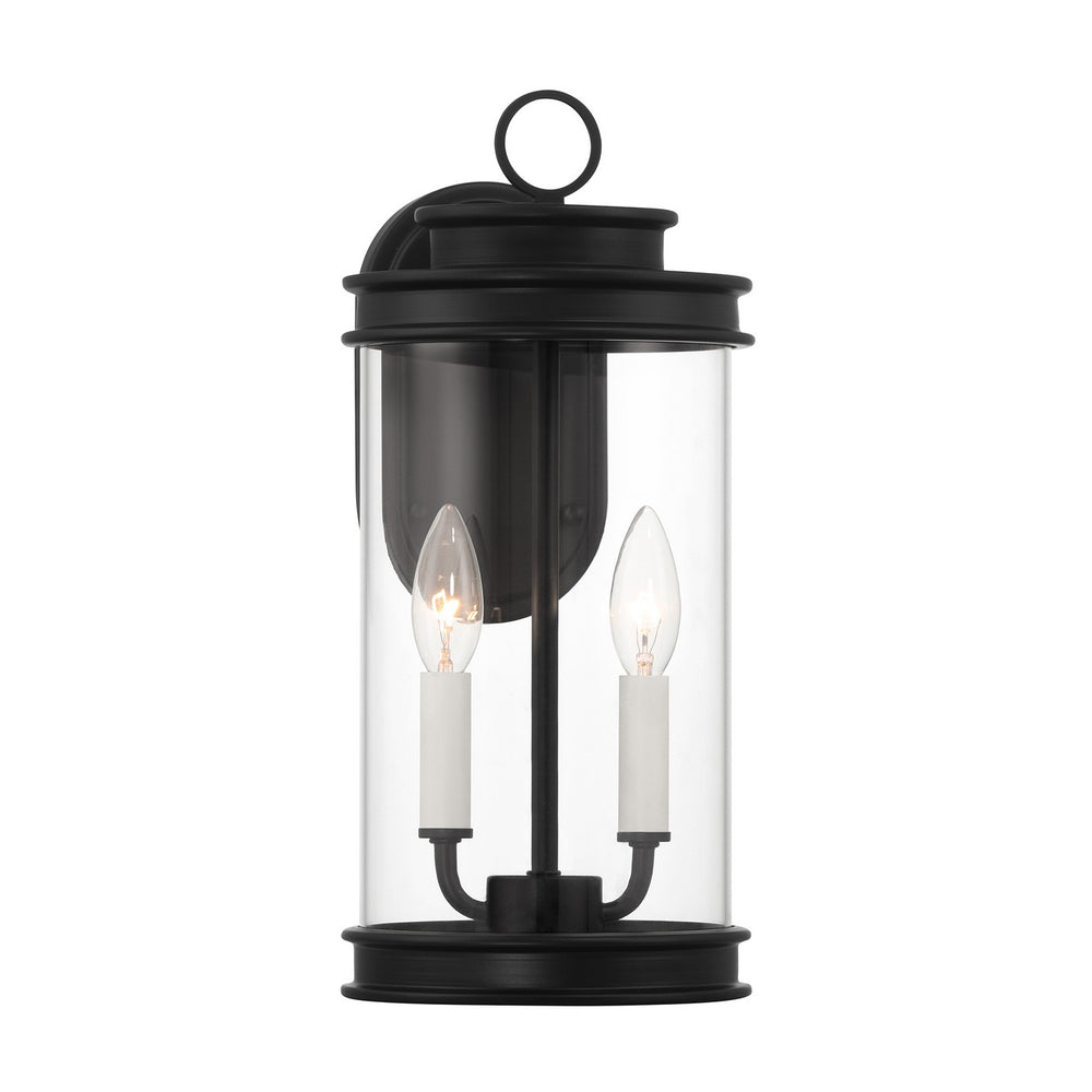 Savoy House Canada - Two Light Outdoor Wall Lantern - Englewood - Matte Black- Union Lighting Luminaires Decor