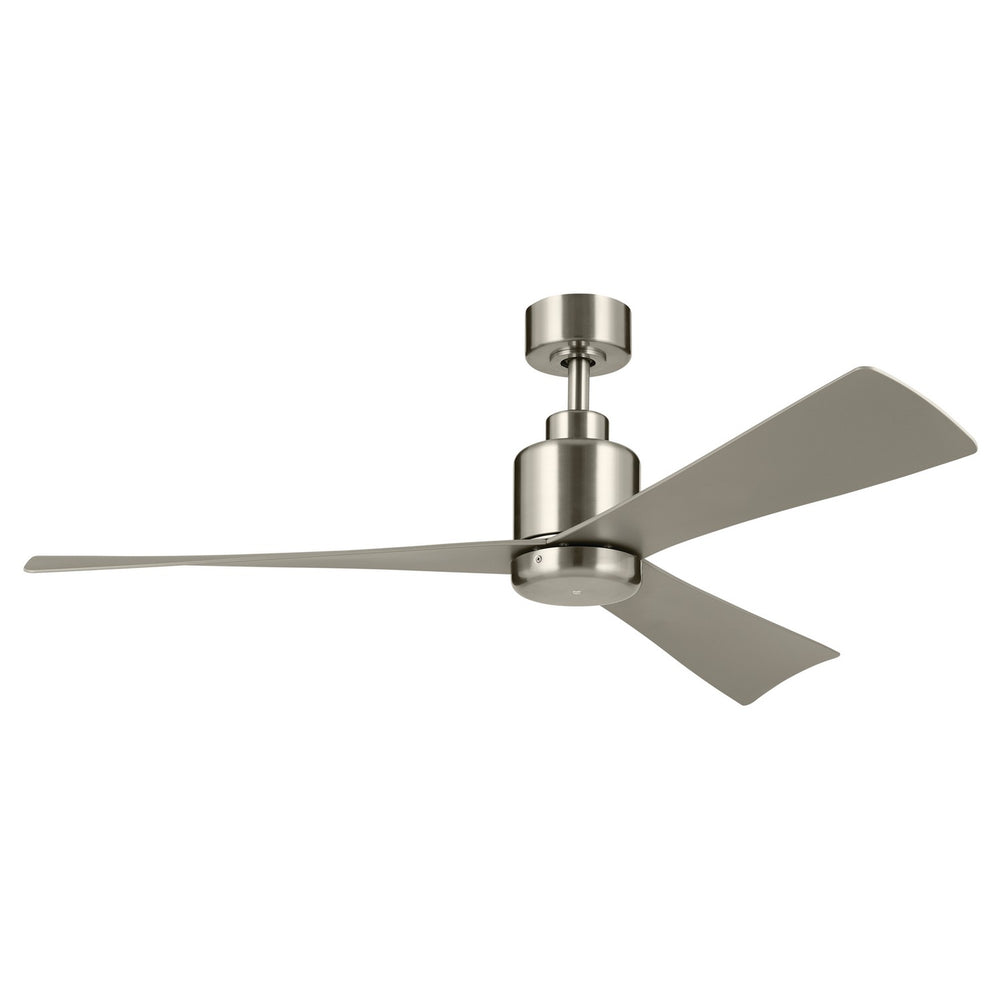 Kichler Canada - 52"Ceiling Fan - TRUE - Brushed Stainless Steel- Union Lighting Luminaires Decor