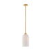 Savoy House - One Light Pendant - Isla Blanca - Warm Brass- Union Lighting Luminaires Decor