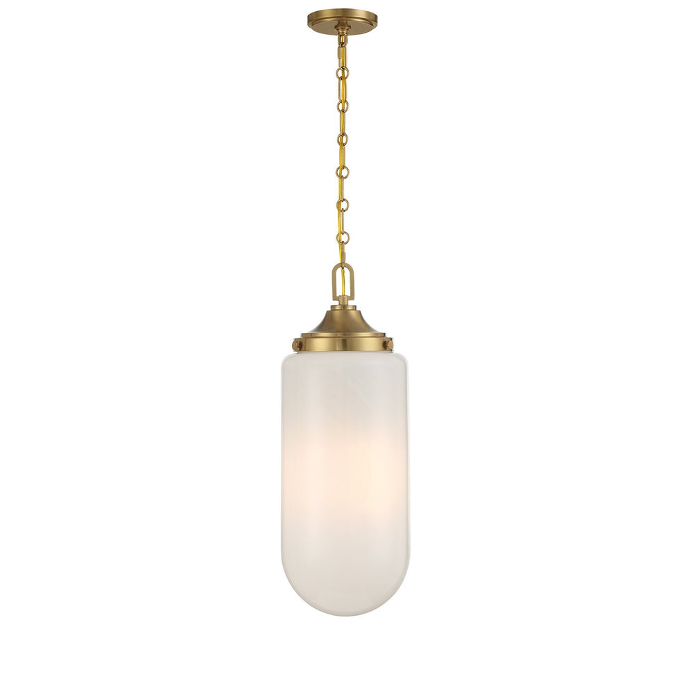 Savoy House - Three Light Pendant - Bryant - Warm Brass- Union Lighting Luminaires Decor