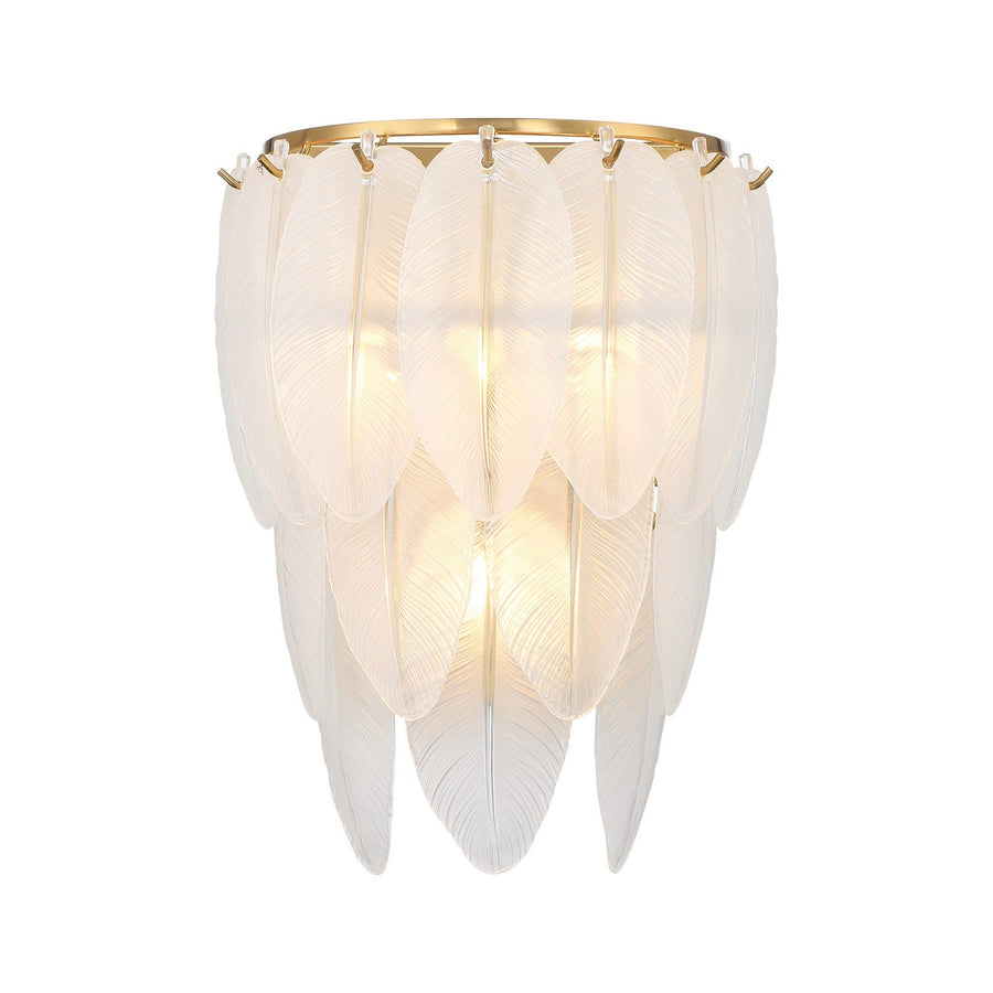 Savoy House Canada - Three Light Wall Sconce - Boa - Warm Brass- Union Lighting Luminaires Decor