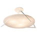 Hubbardton Forge - Three Light Semi-Flush Mount - Callisto - White- Union Lighting Luminaires Decor