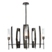 Hubbardton Forge - Five Light Pendant - Passage - Ink- Union Lighting Luminaires Decor