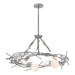 Hubbardton Forge - Six Light Pendant - Brindille - Sterling- Union Lighting Luminaires Decor