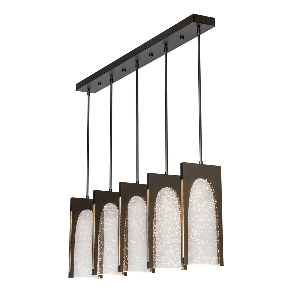 Hubbardton Forge - LED Pendant - Cypress - Oil Rubbed Bronze- Union Lighting Luminaires Decor
