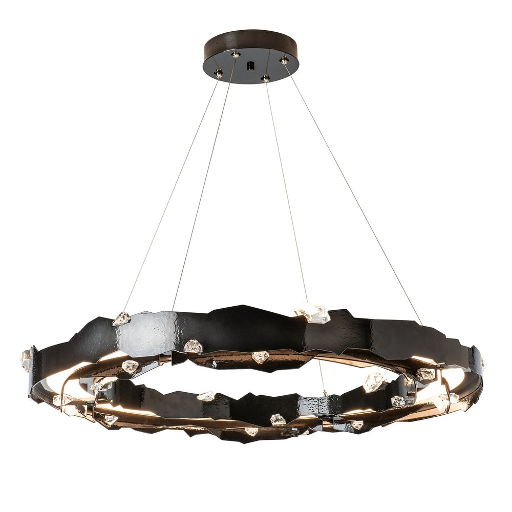 Hubbardton Forge - LED Pendant - Trove - Ink- Union Lighting Luminaires Decor