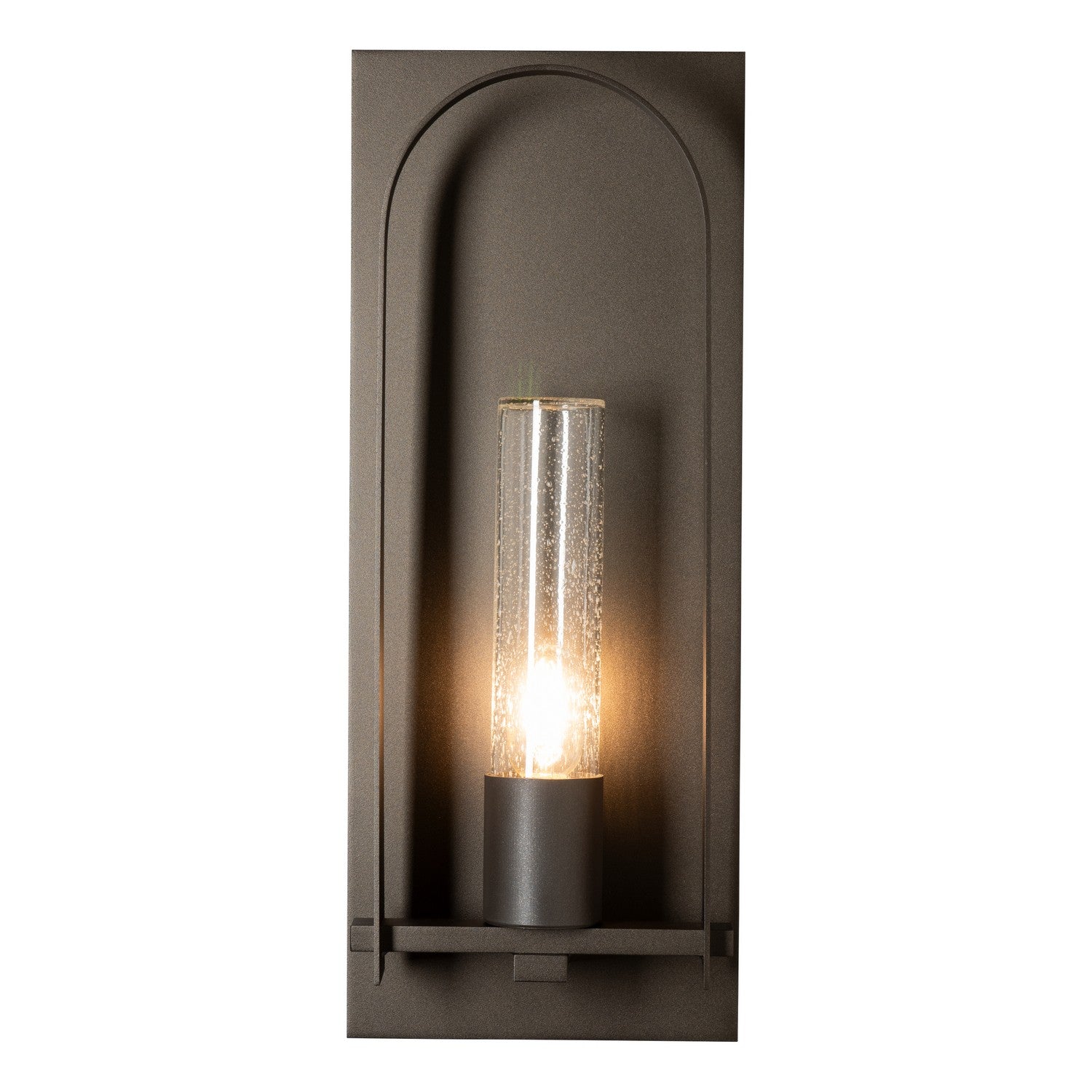 Hubbardton Forge - One Light Outdoor Wall Sconce - Triomphe - Oil Rubbed Bronze- Union Lighting Luminaires Decor