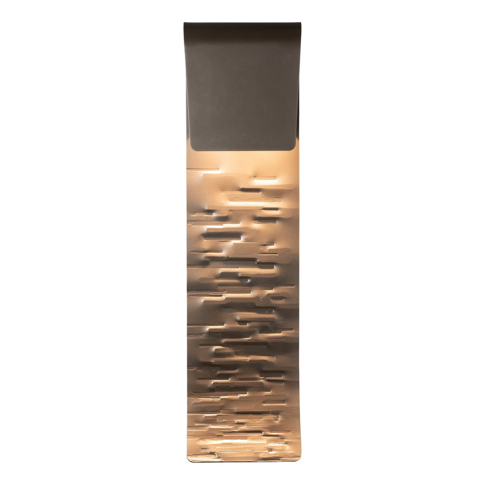 Hubbardton Forge - Two Light Outdoor Wall Sconce - Element - Coastal Dark Smoke- Union Lighting Luminaires Decor