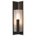 Hubbardton Forge - One Light Outdoor Wall Sconce - Summit - Oil Rubbed Bronze- Union Lighting Luminaires Decor