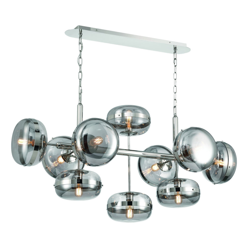 Eurofase Canada - NOTTINGHAM-CHD-10LT-54IN-PN-SK - NOTTINGHAM - Polished Nickel- Union Lighting Luminaires Decor