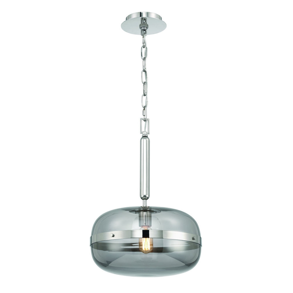 Eurofase Canada - One Light Pendant - Nottingham - Nickel- Union Lighting Luminaires Decor