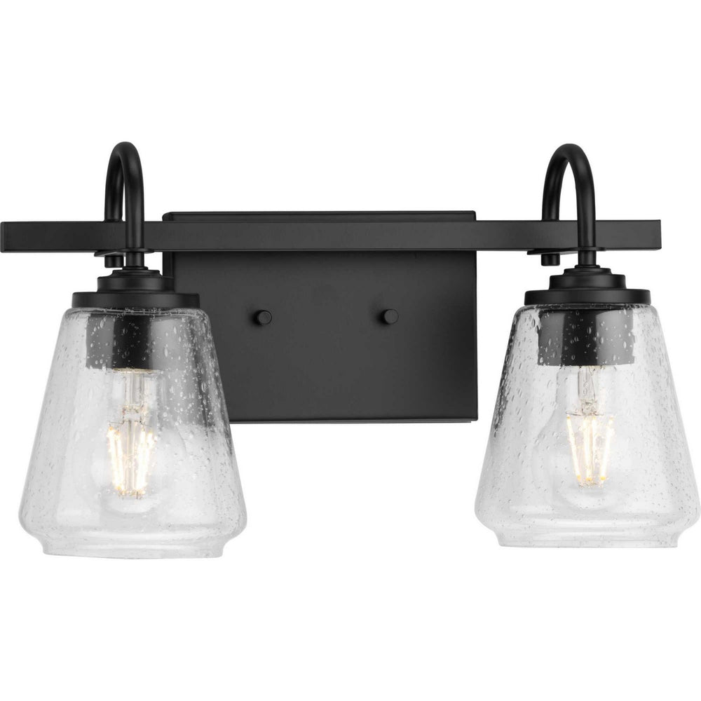 Progress Canada - Two Light Bath & Vanity - Martenne - Matte Black- Union Lighting Luminaires Decor