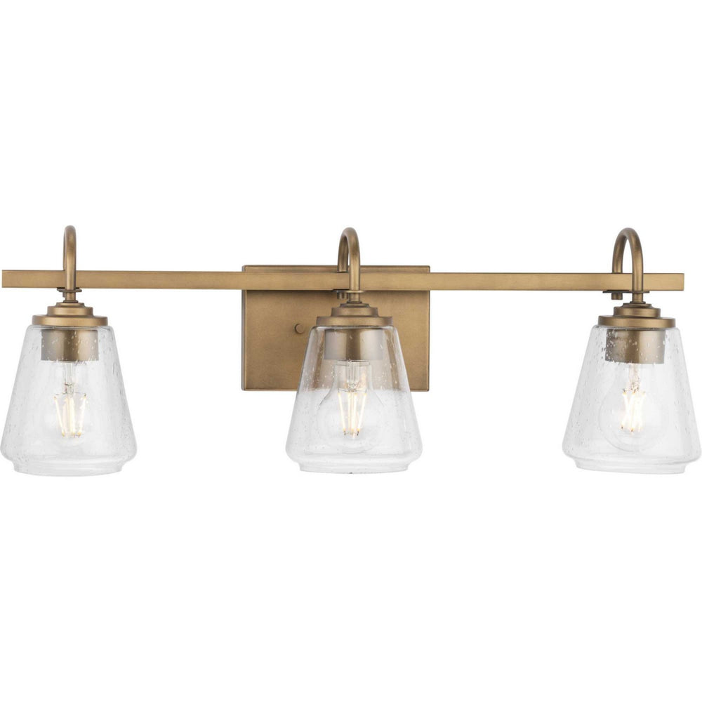 Progress Canada - Three Light Bath & Vanity - Martenne - Aged Bronze- Union Lighting Luminaires Decor