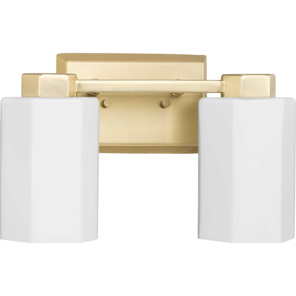 Progress Canada - Two Light Bath & Vanity - Estrada - Brushed Gold- Union Lighting Luminaires Decor