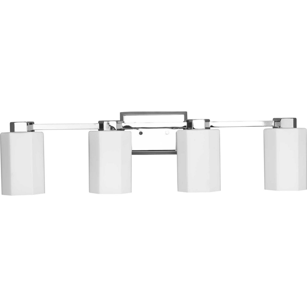 Progress Canada - Four Light Bath & Vanity - Estrada - Polished Chrome- Union Lighting Luminaires Decor