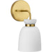 Progress Canada - One Light Bath & Vanity Light - Lexie - Brushed Gold- Union Lighting Luminaires Decor