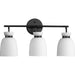 Progress Canada - Three Light Bath & Vanity - Lexie - Matte Black- Union Lighting Luminaires Decor