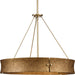 Progress Canada - Five Light Chandelier - Lusail - Soft Gold- Union Lighting Luminaires Decor