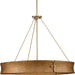 Progress Canada - Six Light Chandelier - Lusail - Soft Gold- Union Lighting Luminaires Decor