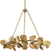 Progress Canada - Six Light Chandelier - Laurel - Gold Ombre- Union Lighting Luminaires Decor