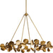 Progress Canada - Eight Light Chandelier - Laurel - Gold Ombre- Union Lighting Luminaires Decor