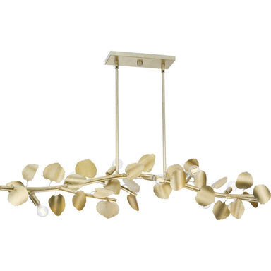 Progress Canada - Seven Light Island Pendant - Laurel - Gilded Silver- Union Lighting Luminaires Decor