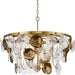Progress Canada - Nine Light Chandelier - Loretta - Gold Ombre- Union Lighting Luminaires Decor