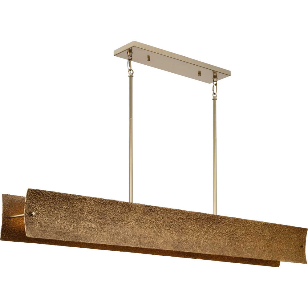 Progress Canada - Eight Light Island Pendant - Lusail - Soft Gold- Union Lighting Luminaires Decor