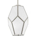 Progress Canada - One Light Pendant - Latham - Brushed Nickel- Union Lighting Luminaires Decor