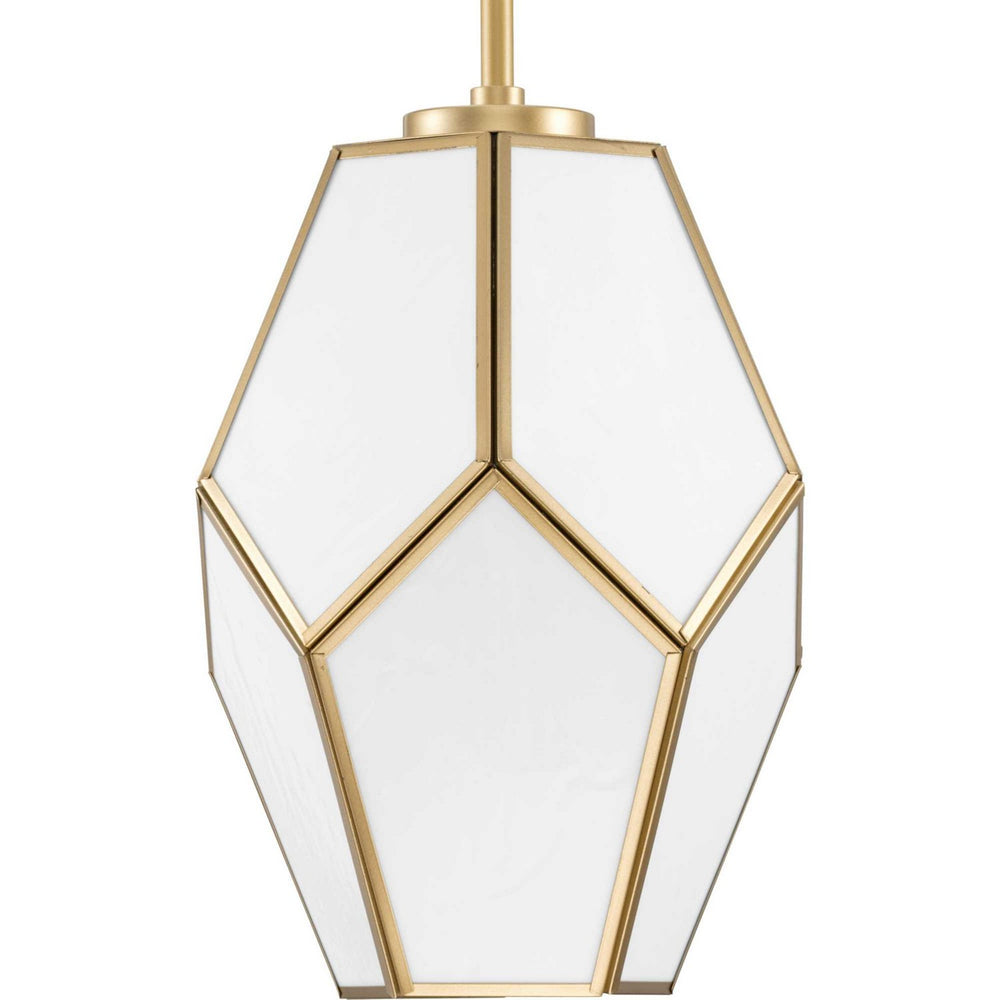 Progress Canada - One Light Pendant - Latham - Vintage Gold- Union Lighting Luminaires Decor