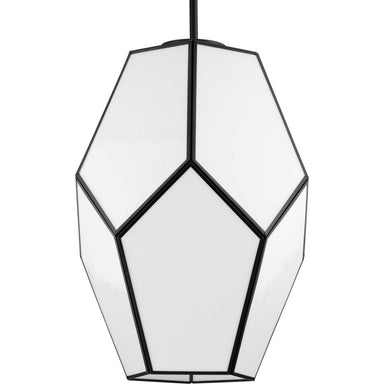 Progress Canada - One Light Pendant - Latham - Matte Black- Union Lighting Luminaires Decor