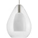 Progress Canada - One Light Pendant - Carillon - Brushed Nickel- Union Lighting Luminaires Decor