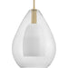 Progress Canada - One Light Pendant - Carillon - Brushed Gold- Union Lighting Luminaires Decor