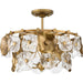 Progress Canada - Three Light Pendant - Loretta - Gold Ombre- Union Lighting Luminaires Decor