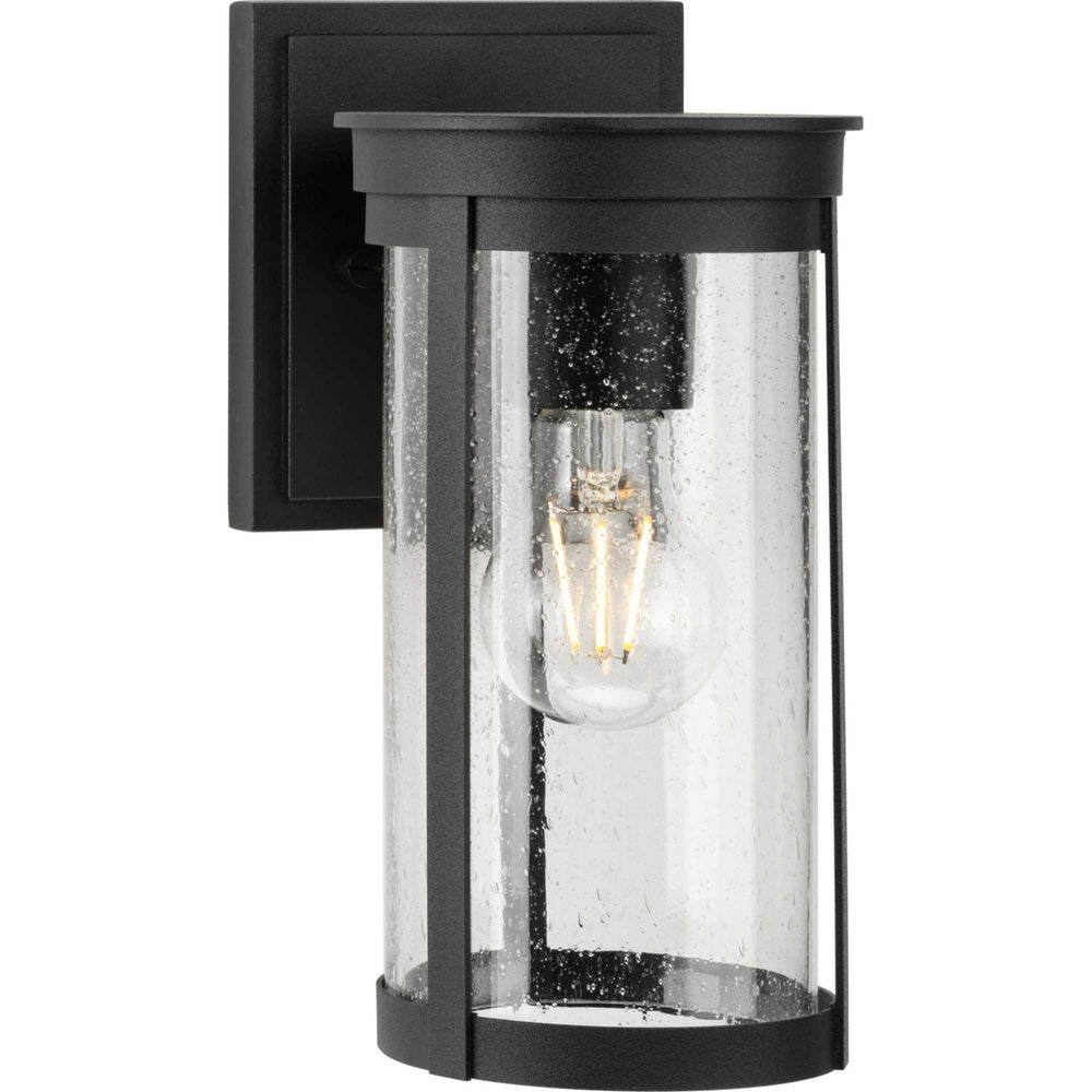 Progress Canada - One Light Outdoor Wall Lantern - Belden - Black- Union Lighting Luminaires Decor