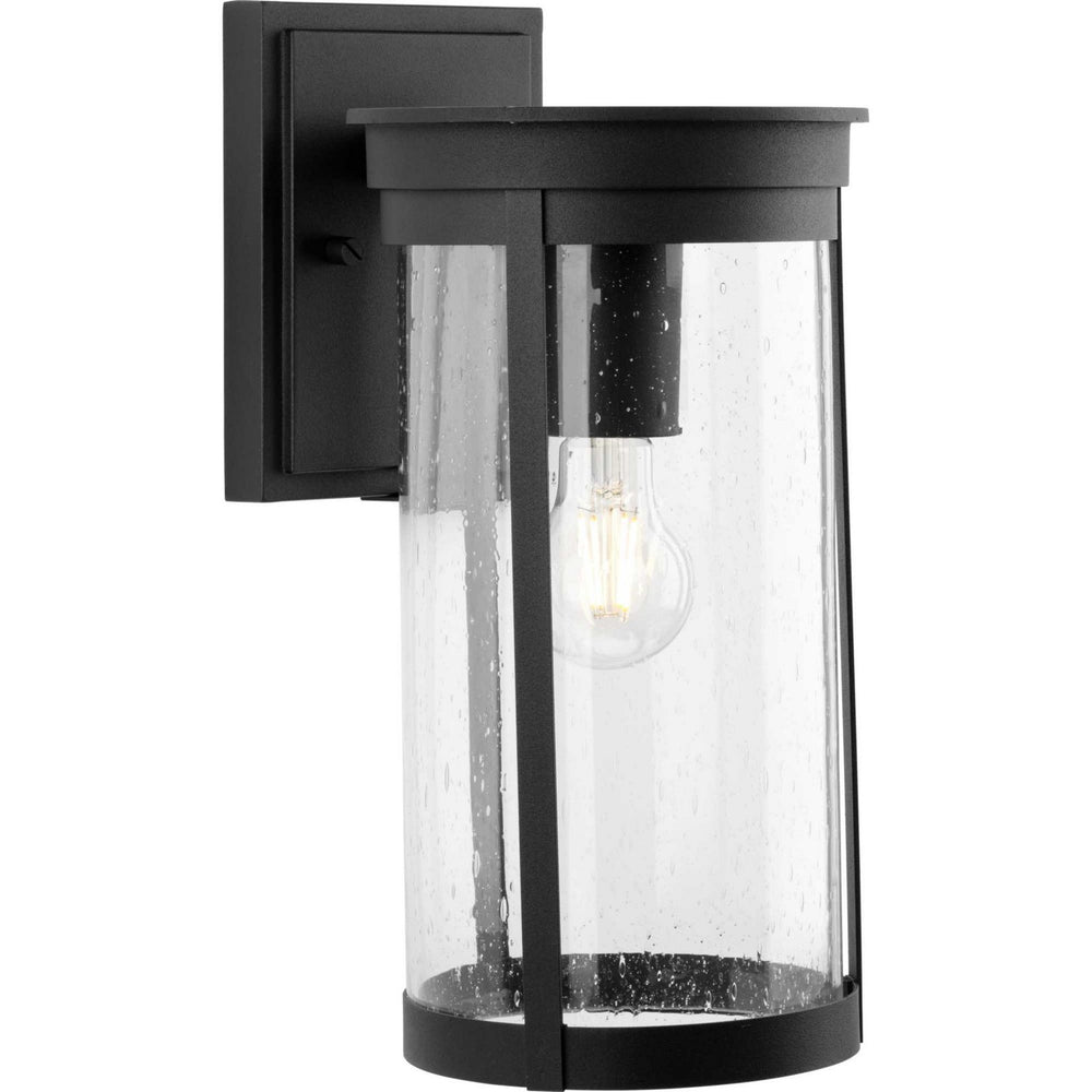 Progress Canada - One Light Outdoor Wall Lantern - Belden - Black- Union Lighting Luminaires Decor