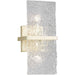 Progress Canada - Two Light Wall Sconce - Chevall - Gilded Silver- Union Lighting Luminaires Decor