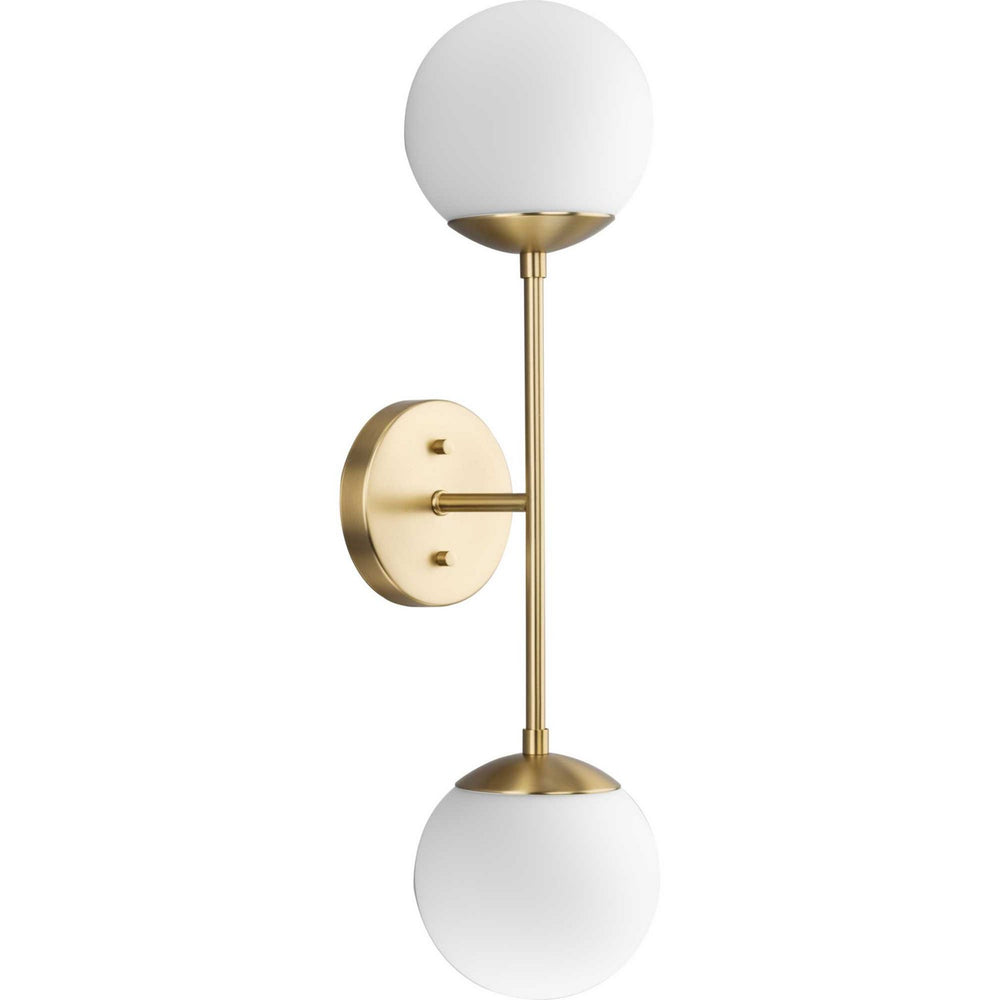 Progress Canada - Two Light Wall Bracket - Haas - Brushed Bronze- Union Lighting Luminaires Decor