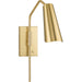 Progress Canada - One Light Wall Bracket - Cornett - Brushed Gold- Union Lighting Luminaires Decor