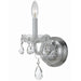 Crystorama - One Light Wall Sconce - Traditional Crystal - Polished Chrome- Union Lighting Luminaires Decor