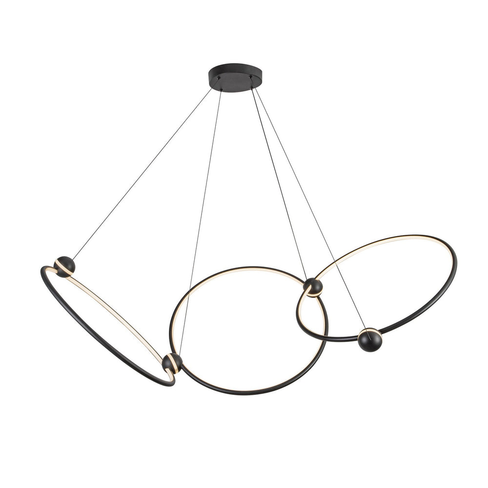 Kuzco Canada - LED Chandelier - Isho - Black- Union Lighting Luminaires Decor