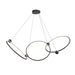 Kuzco Canada - LED Chandelier - Isho - Black- Union Lighting Luminaires Decor