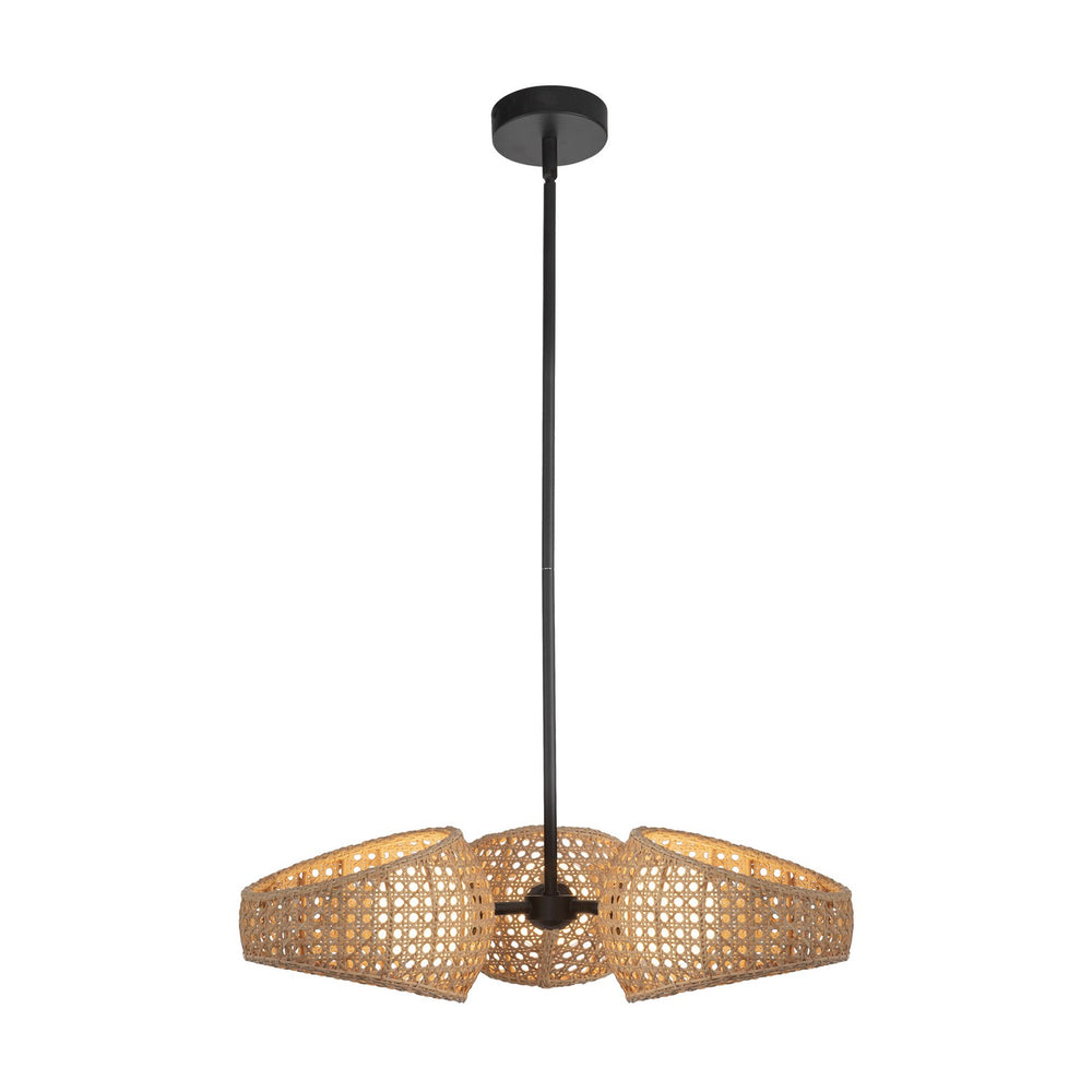Kuzco Canada - LED Chandelier - Lanai - Black/Opal Glass- Union Lighting Luminaires Decor