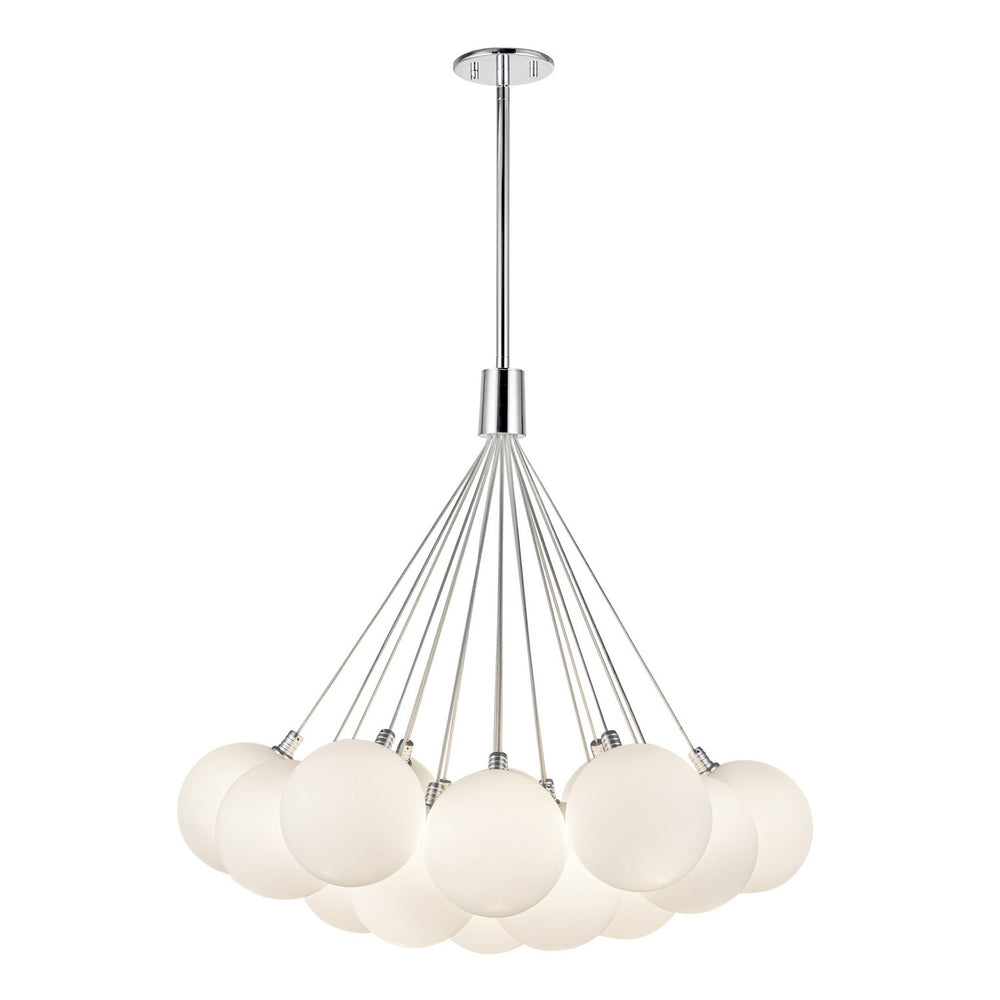 Kuzco Canada - LED Chandelier - Bolla - Opal Glass- Union Lighting Luminaires Decor