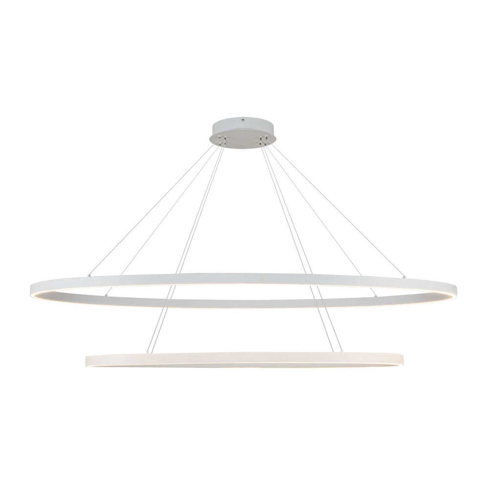 Kuzco Canada - LED Chandelier - Ovale - White- Union Lighting Luminaires Decor