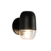 Kuzco Canada - LED Exterior Wall Mount - Yara - Black/Clear Glass- Union Lighting Luminaires Decor