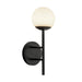 Kuzco Canada - LED Exterior Wall Mount - Claremont - Black/Opal Glass- Union Lighting Luminaires Decor