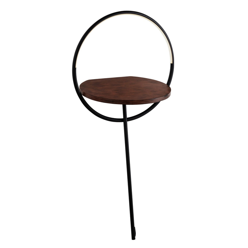 Kuzco Canada - LED Floor Lamp - Maya - Black/Walnut- Union Lighting Luminaires Decor