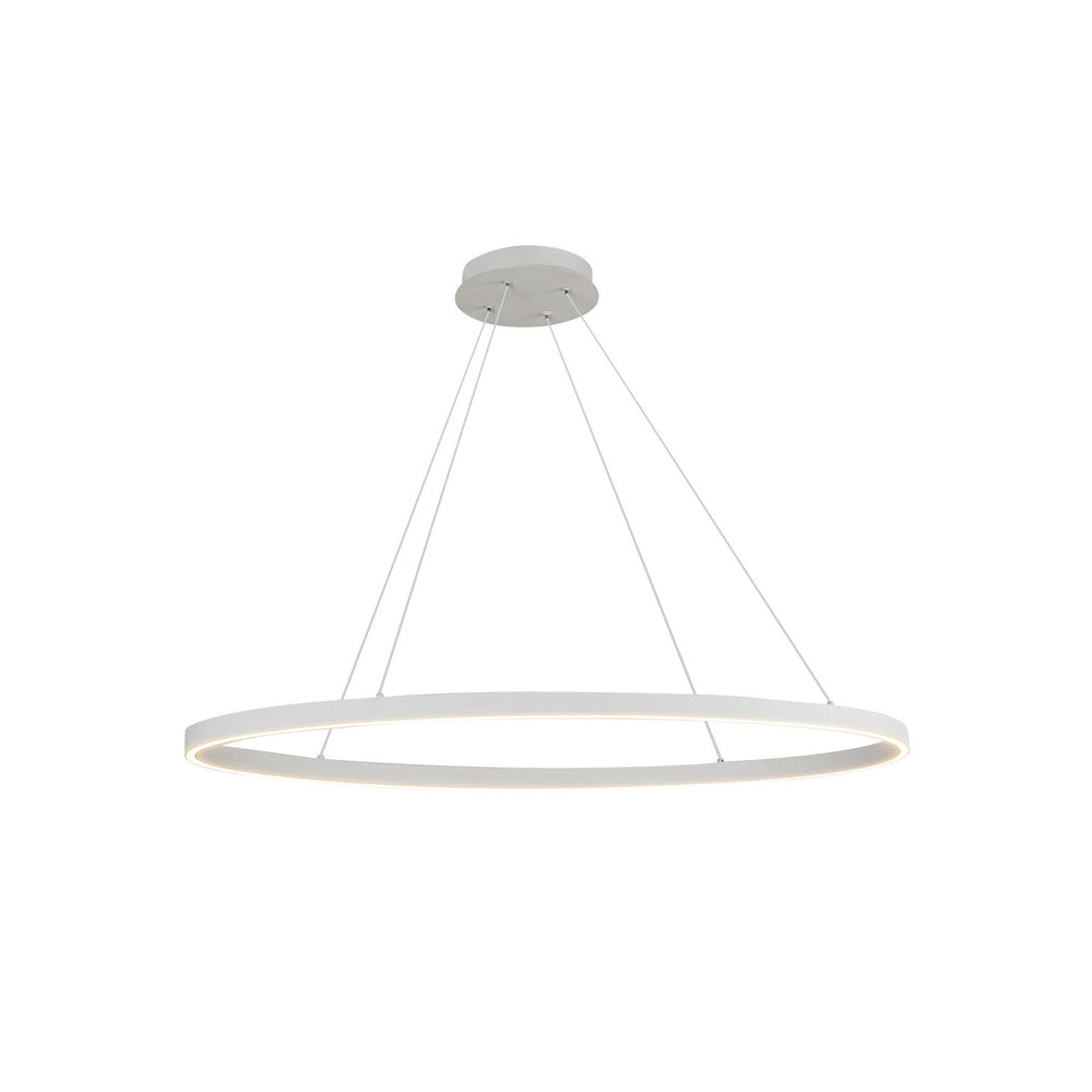 Kuzco Canada - LED Linear Pendant - Ovale - White- Union Lighting Luminaires Decor